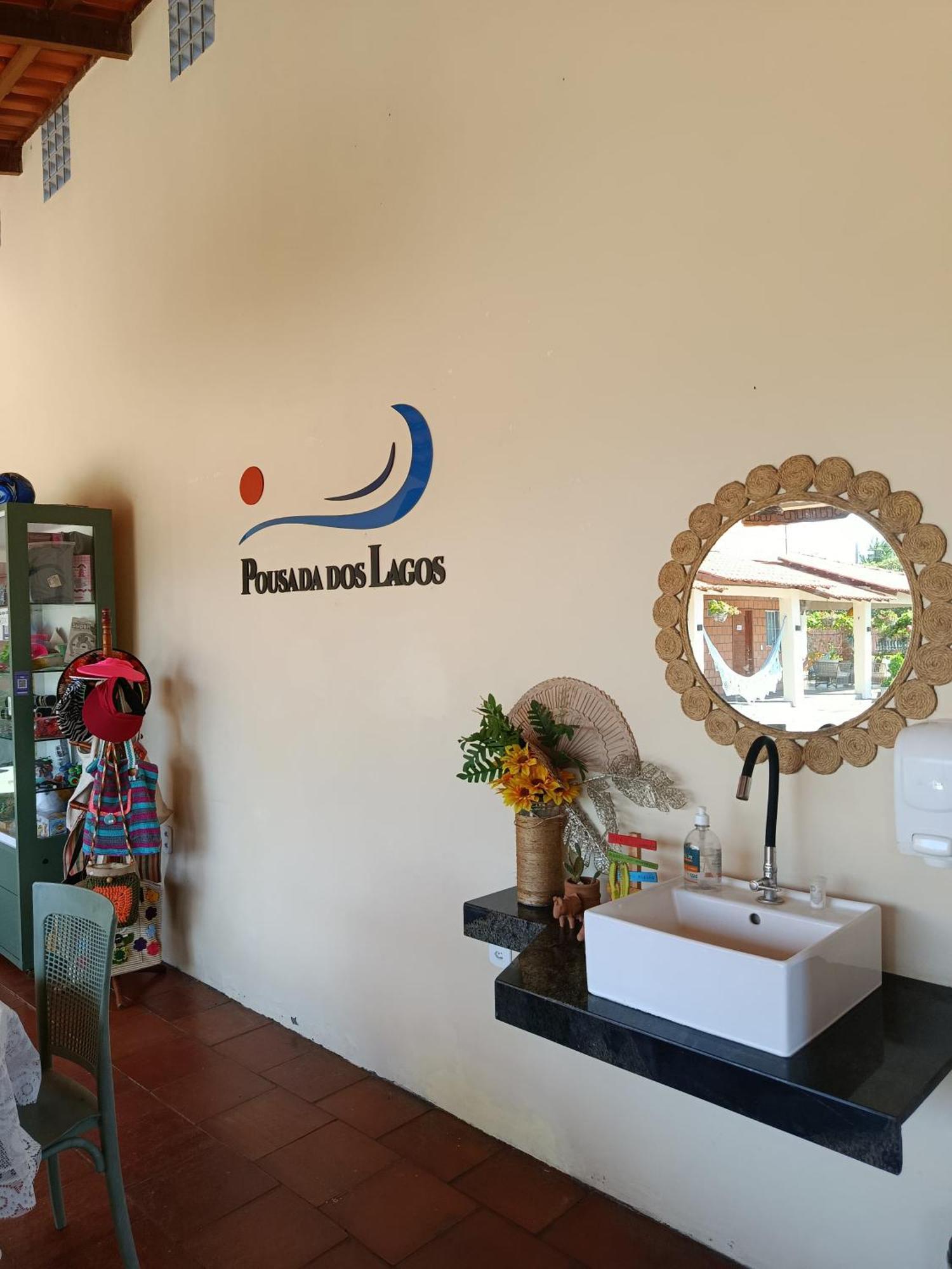 Pousada Dos Lagos Paulino Neves Buitenkant foto